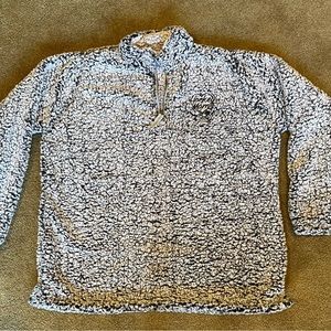 New with tags Hockey Mom XXL Sherpa Pullover Jacket